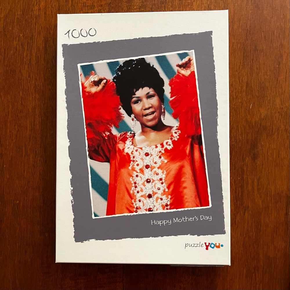 puzzleYOU 1000 Piece Aretha Franklin Jigsaw Puzzle